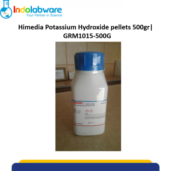 Harga Jual Himedia Potassium Hydroxide pellets 500gr GRM1015-500G - CV Wahana Hilab Indonesia