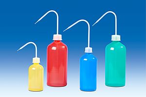 Vitlab Wash bottles Narrow Mouth Colours